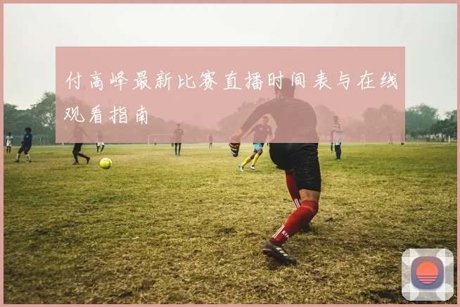 付高峰最新比赛直播时间表与在线观看指南